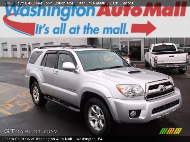 2007 Toyota 4Runner Sport Edition 4x4 in Titanium Metallic