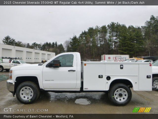 2015 Chevrolet Silverado 3500HD WT Regular Cab 4x4 Utility in Summit White