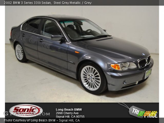 2002 BMW 3 Series 330i Sedan in Steel Grey Metallic