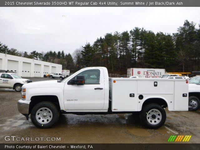2015 Chevrolet Silverado 3500HD WT Regular Cab 4x4 Utility in Summit White