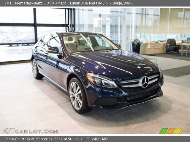 2015 Mercedes-Benz C 300 4Matic in Lunar Blue Metallic