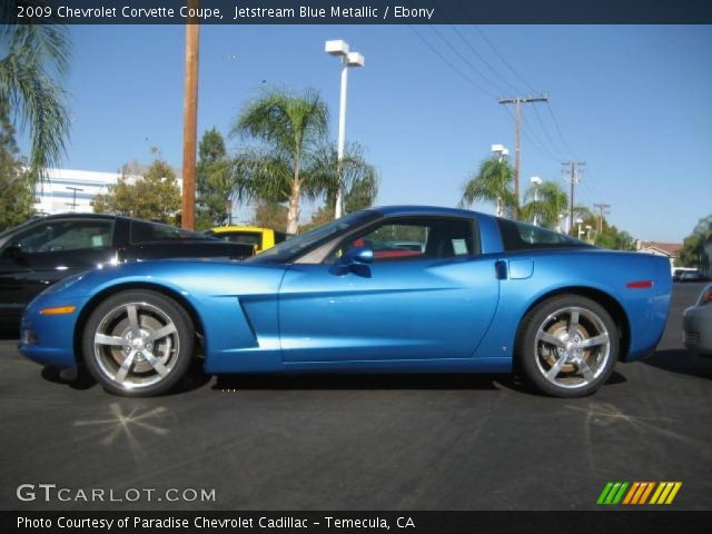 2009 Chevrolet Corvette Coupe in Jetstream Blue Metallic