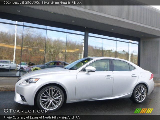 2014 Lexus IS 250 AWD in Silver Lining Metallic