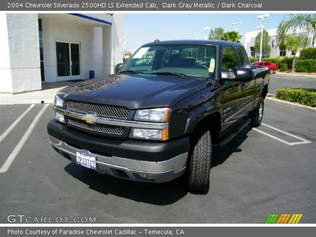 2004 Chevrolet Silverado 2500HD LS Extended Cab in Dark Gray Metallic