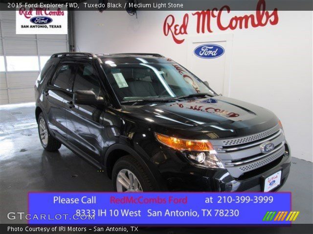 2015 Ford Explorer FWD in Tuxedo Black
