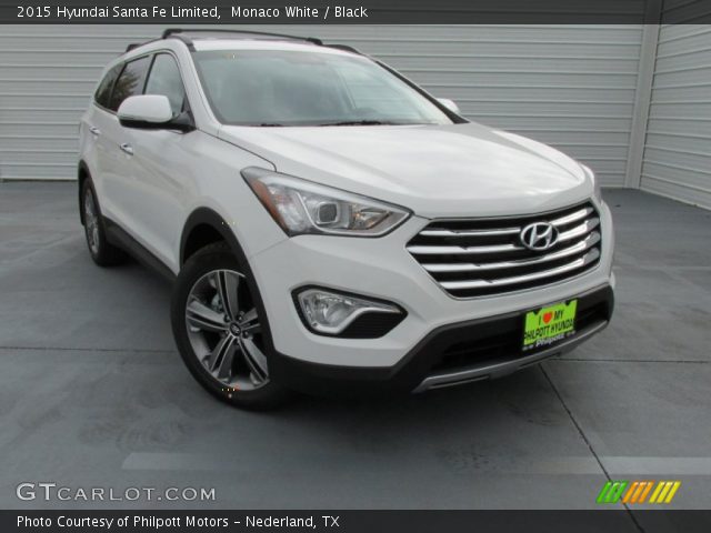 2015 Hyundai Santa Fe Limited in Monaco White