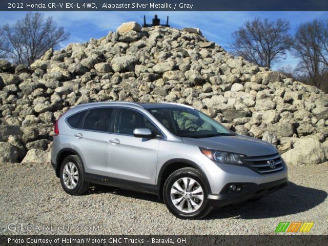 2012 Honda CR-V EX-L 4WD in Alabaster Silver Metallic