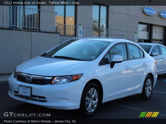 2012 Honda Civic LX Sedan in Taffeta White