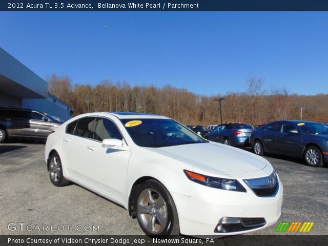 2012 Acura TL 3.5 Advance in Bellanova White Pearl