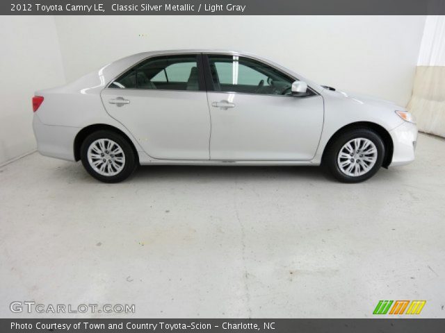 2012 Toyota Camry LE in Classic Silver Metallic