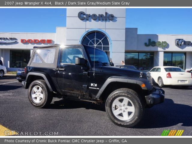 2007 Jeep Wrangler X 4x4 in Black