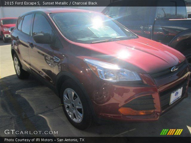 2015 Ford Escape S in Sunset Metallic