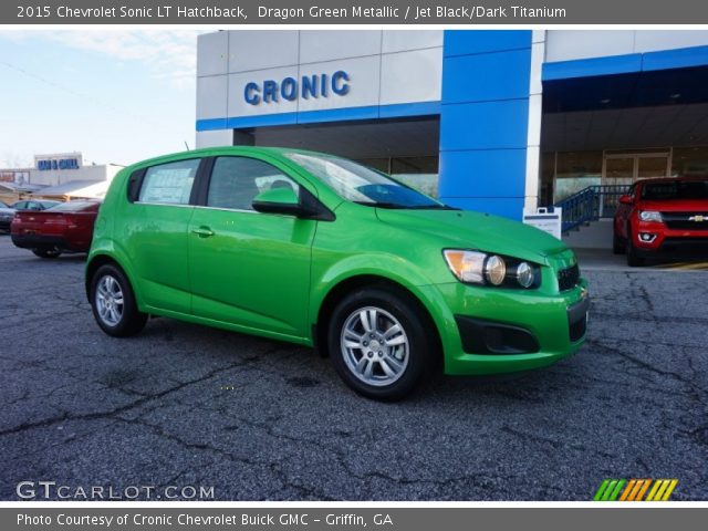 2015 Chevrolet Sonic LT Hatchback in Dragon Green Metallic
