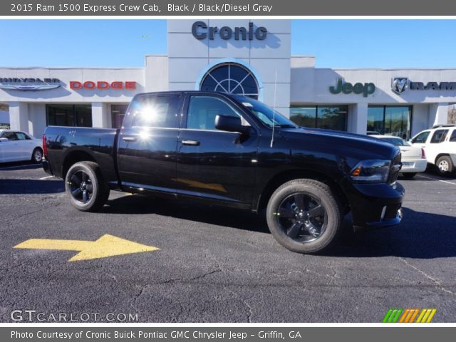 2015 Ram 1500 Express Crew Cab in Black