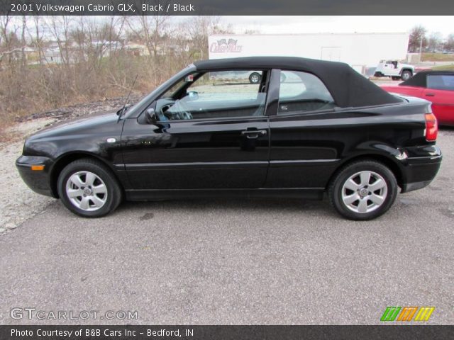 2001 Volkswagen Cabrio GLX in Black