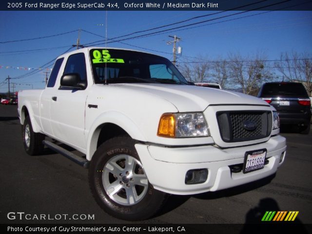 2005 Ford Ranger Edge SuperCab 4x4 in Oxford White