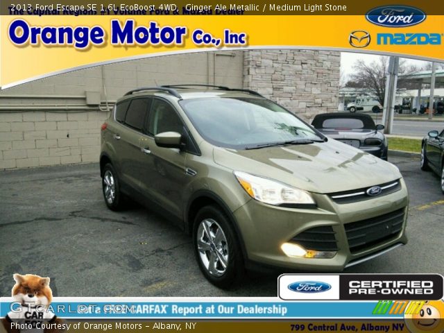 2013 Ford Escape SE 1.6L EcoBoost 4WD in Ginger Ale Metallic
