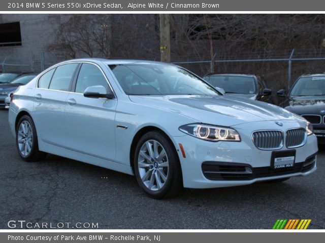 2014 BMW 5 Series 550i xDrive Sedan in Alpine White