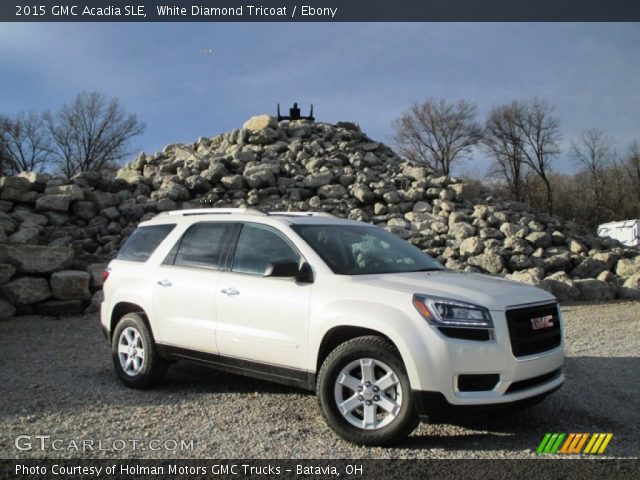 2015 GMC Acadia SLE in White Diamond Tricoat