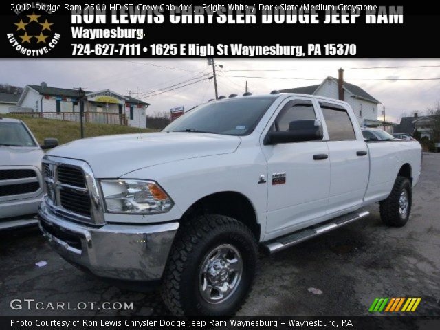 2012 Dodge Ram 2500 HD ST Crew Cab 4x4 in Bright White