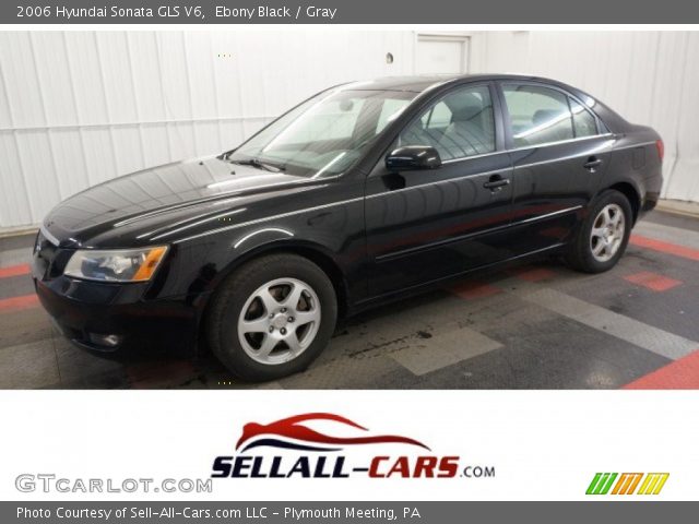 2006 Hyundai Sonata GLS V6 in Ebony Black