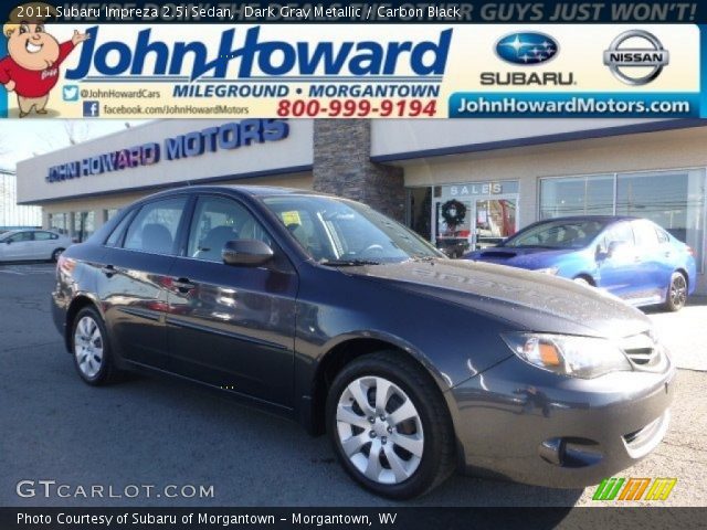 2011 Subaru Impreza 2.5i Sedan in Dark Gray Metallic