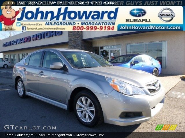 2011 Subaru Legacy 2.5i Premium in Steel Silver Metallic