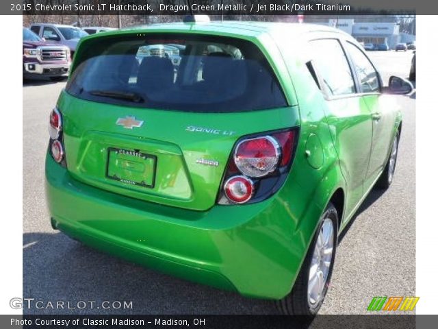 2015 Chevrolet Sonic LT Hatchback in Dragon Green Metallic