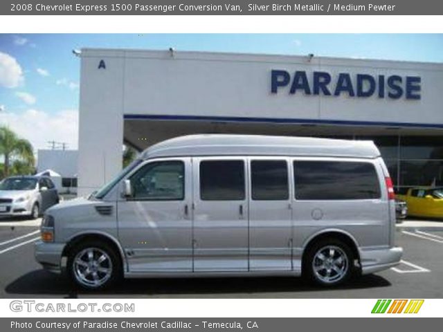 2008 Chevrolet Express 1500 Passenger Conversion Van in Silver Birch Metallic