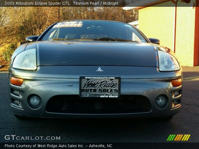 2003 Mitsubishi Eclipse Spyder GTS in Titanium Pearl