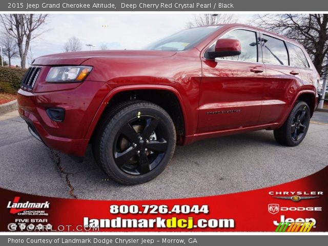 2015 Jeep Grand Cherokee Altitude in Deep Cherry Red Crystal Pearl
