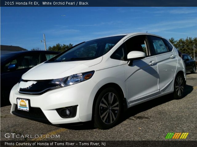 2015 Honda Fit EX in White Orchid Pearl