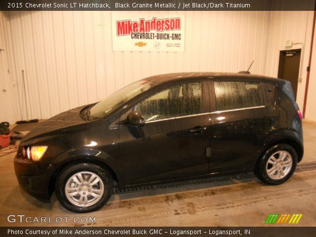 2015 Chevrolet Sonic LT Hatchback in Black Granite Metallic