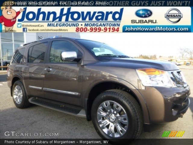 2015 Nissan Armada Platinum 4x4 in Java Metallic