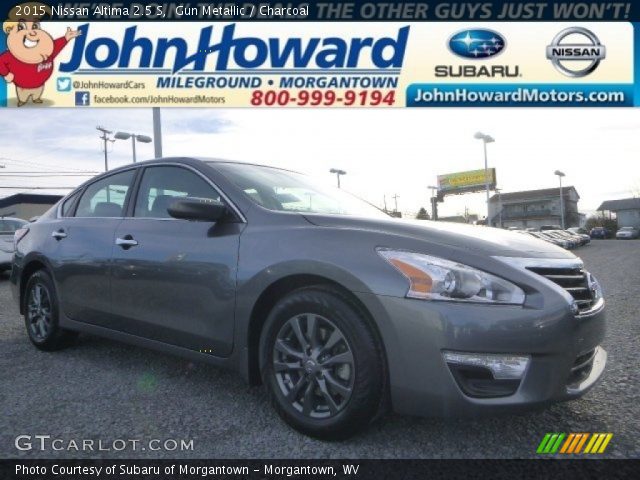 2015 Nissan Altima 2.5 S in Gun Metallic