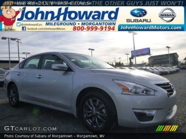 2015 Nissan Altima 2.5 S in Brilliant Silver