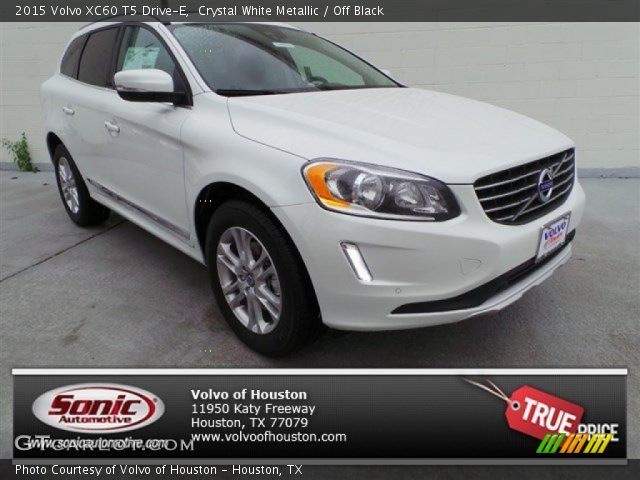 2015 Volvo XC60 T5 Drive-E in Crystal White Metallic