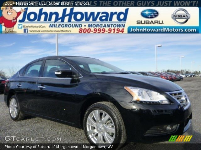 2014 Nissan Sentra SL in Super Black