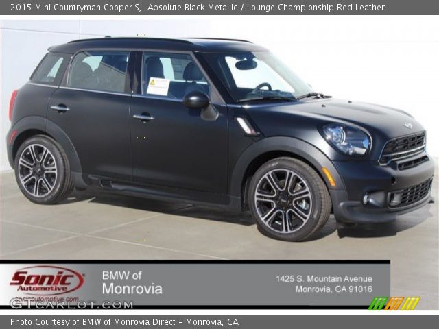 2015 Mini Countryman Cooper S in Absolute Black Metallic