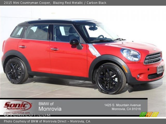 2015 Mini Countryman Cooper in Blazing Red Metallic