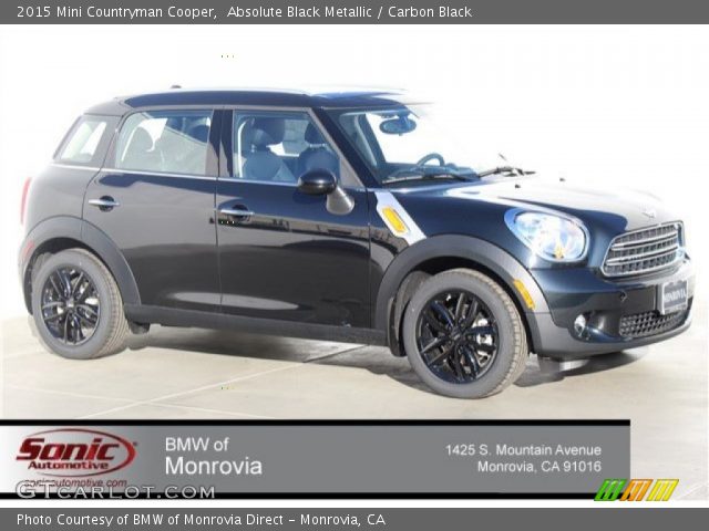 2015 Mini Countryman Cooper in Absolute Black Metallic