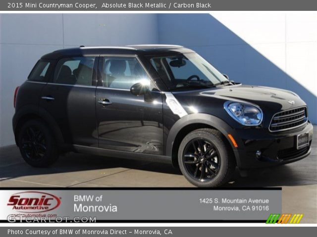 2015 Mini Countryman Cooper in Absolute Black Metallic