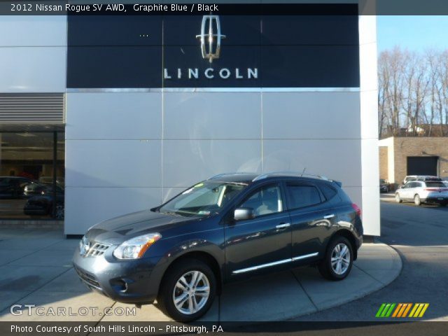 2012 Nissan Rogue SV AWD in Graphite Blue