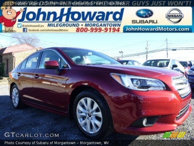2015 Subaru Legacy 2.5i Premium in Venetian Red Pearl