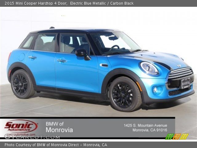 2015 Mini Cooper Hardtop 4 Door in Electric Blue Metallic