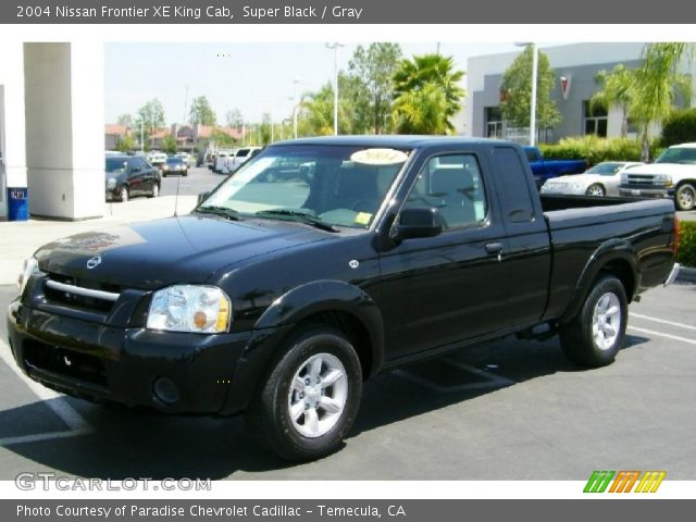 2004 Nissan Frontier XE King Cab in Super Black