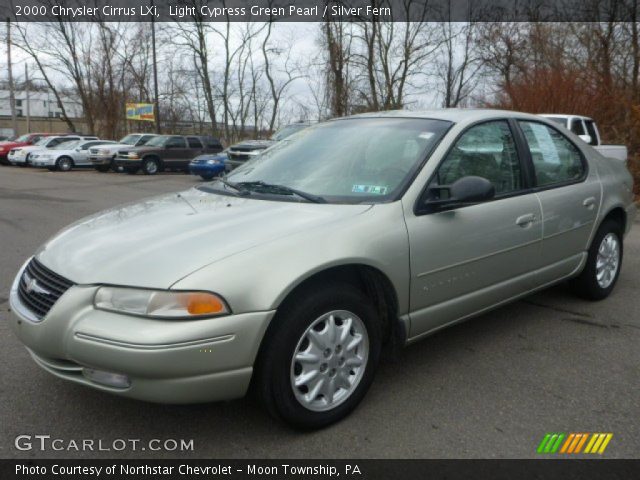 2000 Chrysler Cirrus LXi in Light Cypress Green Pearl