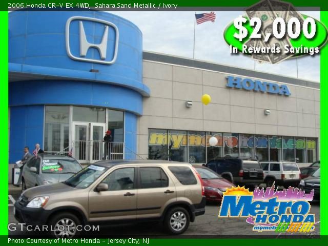 2006 Honda CR-V EX 4WD in Sahara Sand Metallic