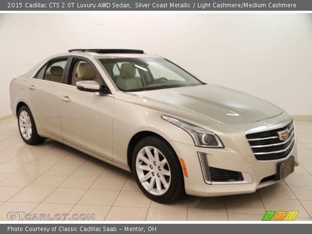2015 Cadillac CTS 2.0T Luxury AWD Sedan in Silver Coast Metallic