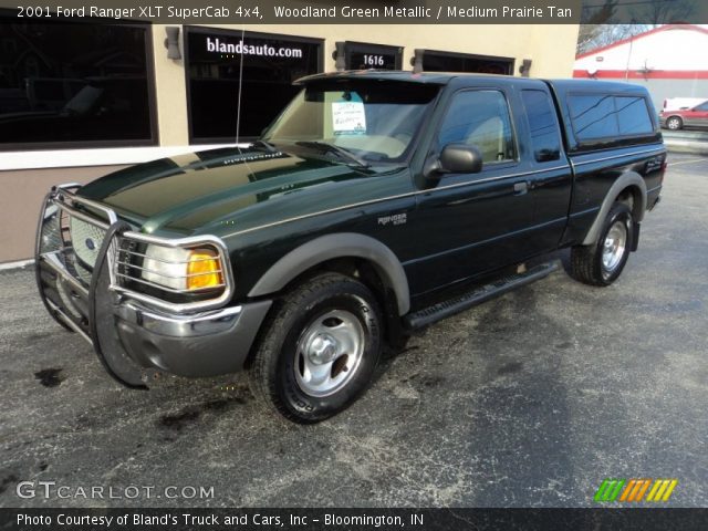 2001 Ford Ranger XLT SuperCab 4x4 in Woodland Green Metallic